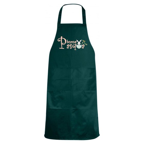 Grembiule cameriere cucina ristorante tema "BUONA PASQUA', idea regalo per le festivita Pasquali ristorante sala