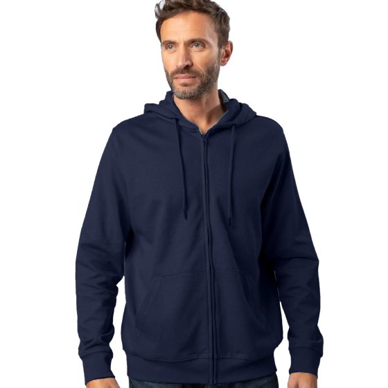 Felpa maglia Unisex con Zip e Cappuccio lavoro operaio casual sportiva uomo Personalizzabile