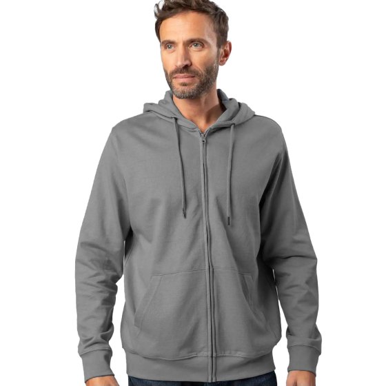 Felpa maglia Unisex con Zip e Cappuccio lavoro operaio casual sportiva uomo Personalizzabile