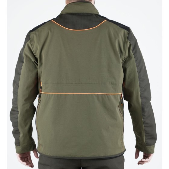 Giacca da caccia Masseria Hunting 84 Verde Ergonomica, resistente e multitasche
