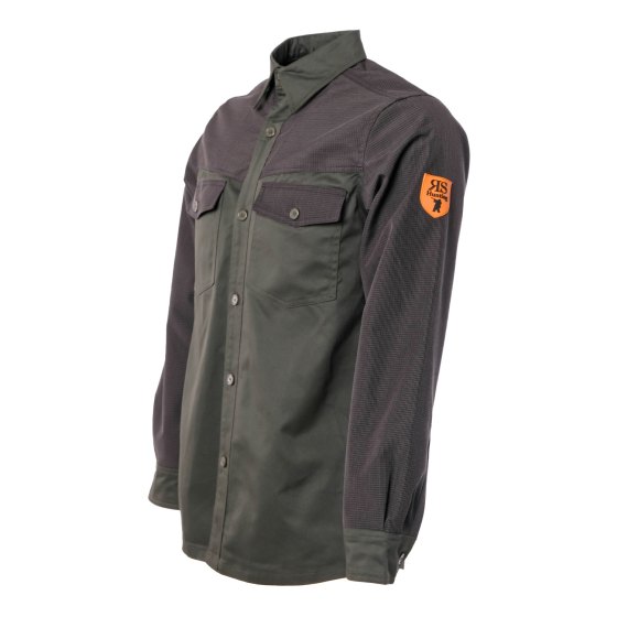 Camicia cotone protezioni in tessuto tecnico impermeabile anti strappo caccia - Personalizzabile con il tuo logo