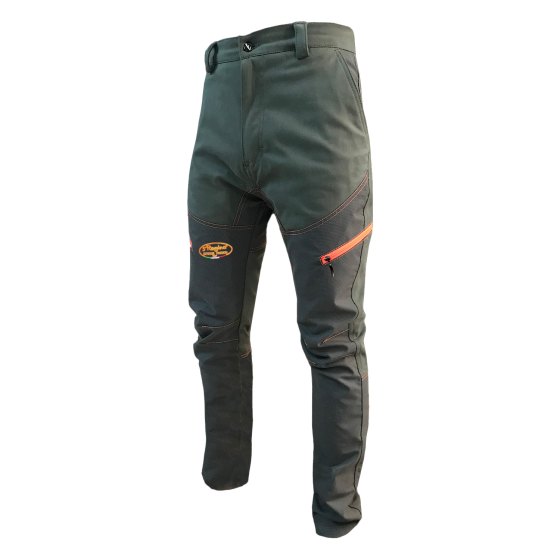 Pantalone Gemini elasticizzato protezione Kevlar impermeabile-antispino caccia montagna