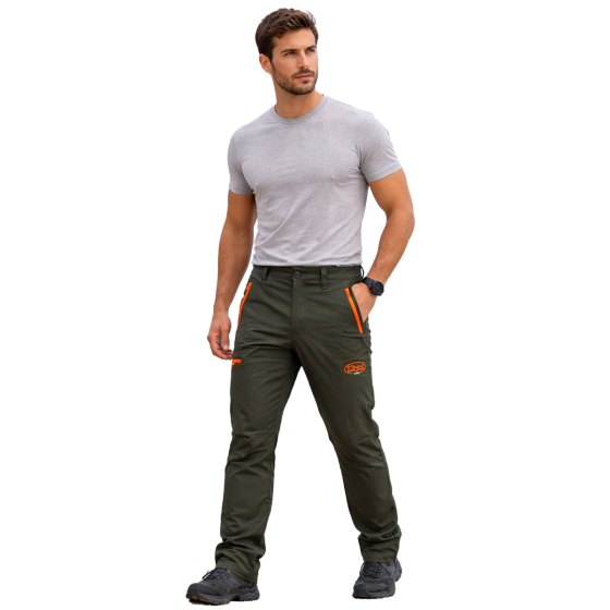 Pantalone pantaloni Uomo in Cotone Elasticizzato Traspirante estivo caccia slim