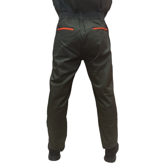 Pantalone pantaloni Uomo in Cotone Elasticizzato Traspirante estivo caccia slim