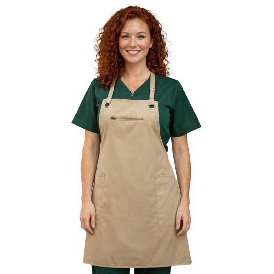 Kit Donna Fioraio con Camice e Grembiule per professionisti ed artigiani vari colori e taglie made in italy