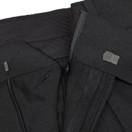 Pantalone Classico Donna Avvitato Nero Elegante Antipiega Professionale Fratelliditalia