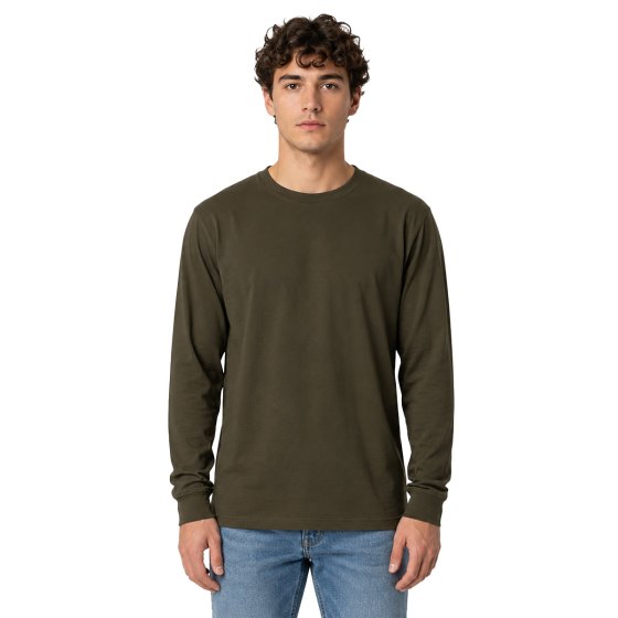 Maglia maglietta militare taglie forti manica lunga autunnale primaverile cotone
