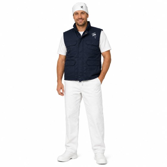 Kit imbianchino composto da Gilet Pantalone e Cappello per i professionisti