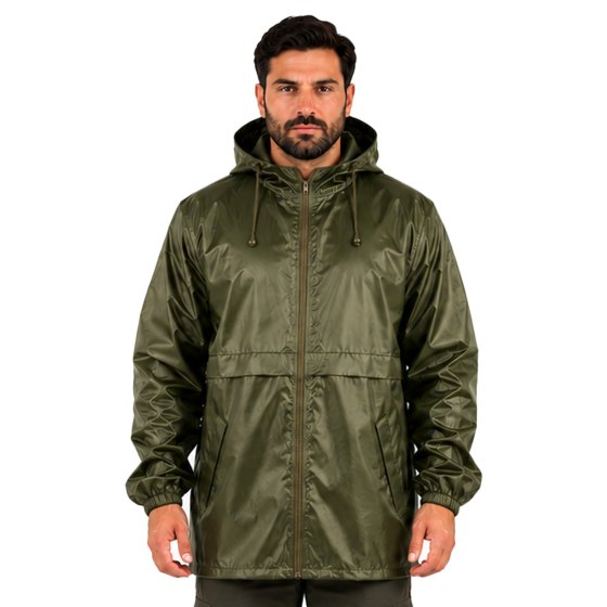 Giubbino giacca antivento in nylon richiudibile Idrorepellente  water repellent  windproof impermeabile