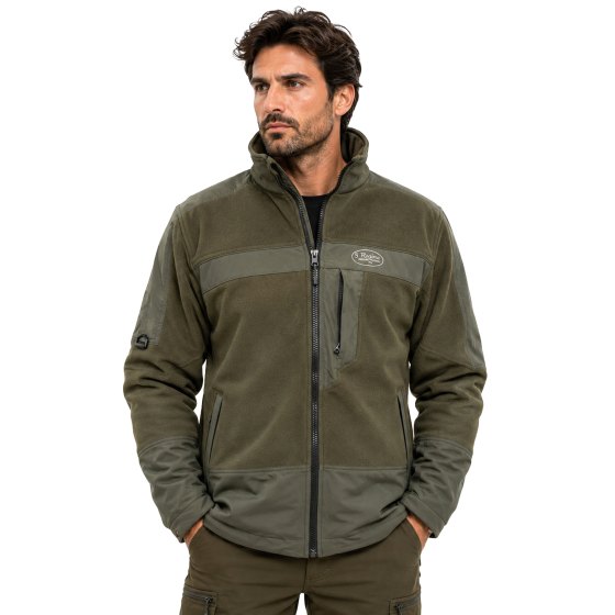 Giacca giubbino antipilling impermeabile traspirante caccia outdoor neve uomo