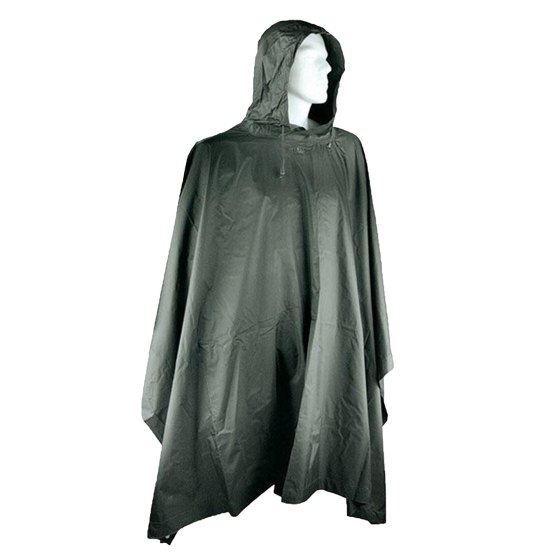 Impermeabile poncho antipioggia antivento invernale caccia pesca sport cappuccio