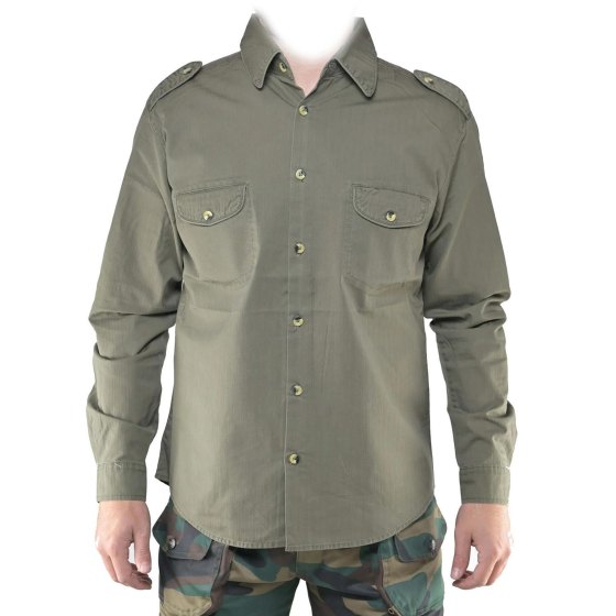 Camicia caccia montagna uomo cotone bottoni mimetica camouflge vari colori