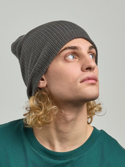 Berretto BRAD-S in poliestere riciclato e acrilico personalizzabile