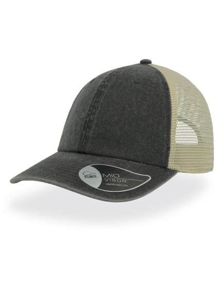 Trucker cap CASE personalizzabile in cotone e poliestere