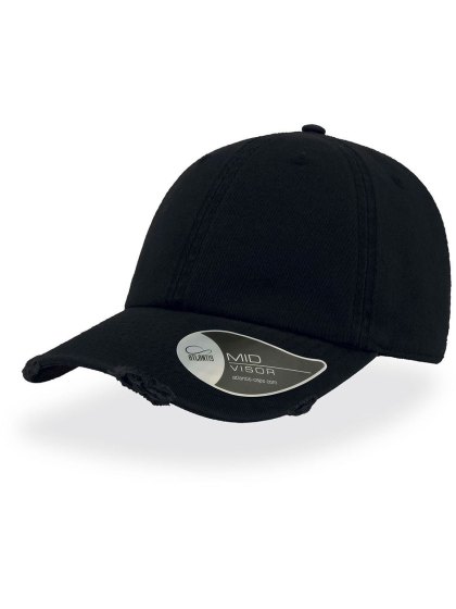Cappellino Dad Hat Destroyed 6 Pannelli in Cotone Chino Lavato