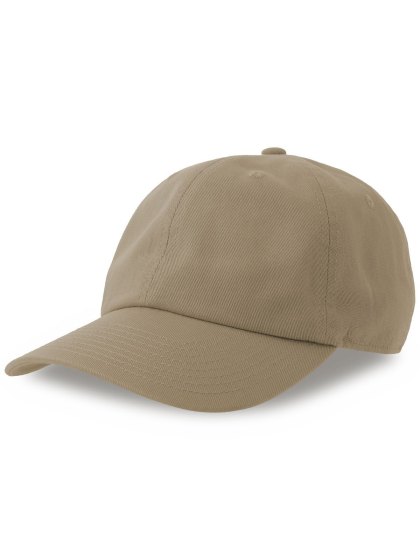 Cappello Dad Hat-S 6 Pannelli in Cotone Organico Riciclato Personalizzabile