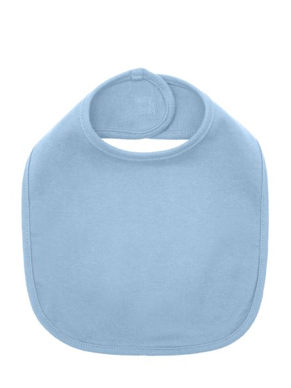 Bavaglio Neonato in Cotone con Chiusura in Velcro Personalizzabile