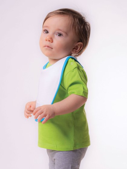 Bavaglio Neonato in Cotone Personalizzabile con Ricamo o Stampa