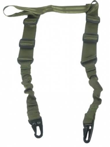 Cinghia softair 2 punti tan bungee s.a.s. airsoft tactical sling asg aeg