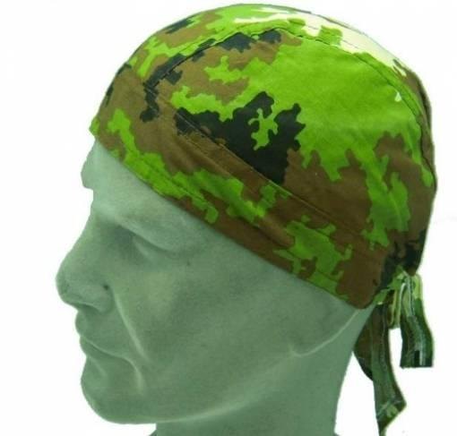 Bandana bandit softair mimetismo vegetato 100x100 cotone