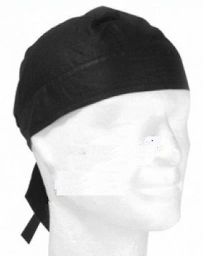 Bandana softair nera  defcon 5 con banda anti sudore