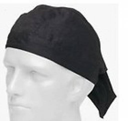 Bandana softair nera 100 cotone 04507n taglia unica regolabile
