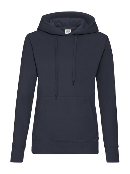 Felpa donna con cappuccio personalizzabile in cotone e poliestere
