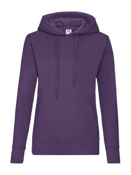 Felpa donna con cappuccio personalizzabile in cotone e poliestere