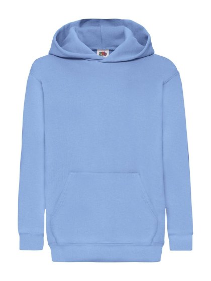Felpa bambino con cappuccio personalizzabile in cotone e poliestere
