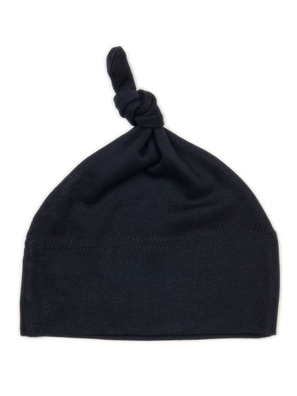 Baby One-Knot Hat Cuffia Neonato a Un Nodo in Cotone Organico Personalizzabile