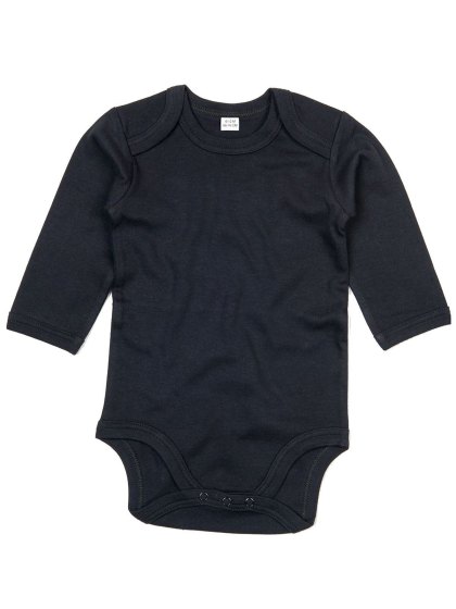 Body Neonato Maniche Lunghe in Cotone Organico Personalizzabile