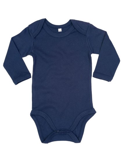 Body Neonato Maniche Lunghe in Cotone Organico Personalizzabile
