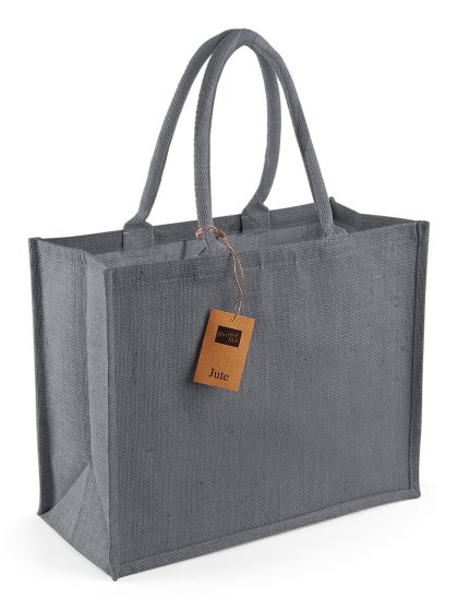 Shopper Multiuso in Juta Laminata Personalizzabile