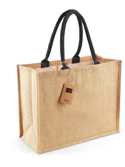 Shopper Multiuso in Juta Laminata Personalizzabile