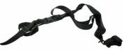 Cinghia 3 punti soft air tactical assault large defcon 5 nera  alta 4cm