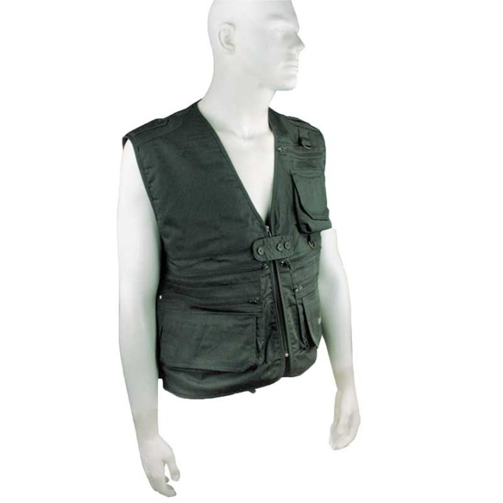 Gilet uomo da caccia tasche multitasche