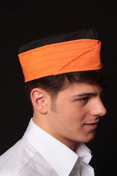 Cappello cappellino bustina cuoco pizzaiolo ristorante cameriere cucina sala - Personalizzabile con il tuo logo