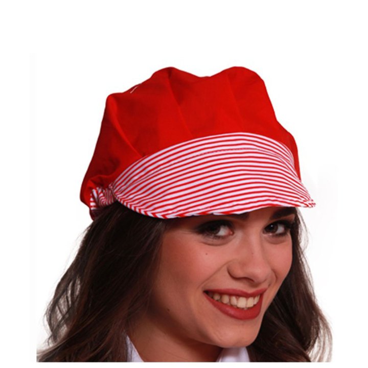 Cappello berretto alimentare donna ristorazione cucina bar pizzeria lavoro - Personalizzabile con il tuo logo
