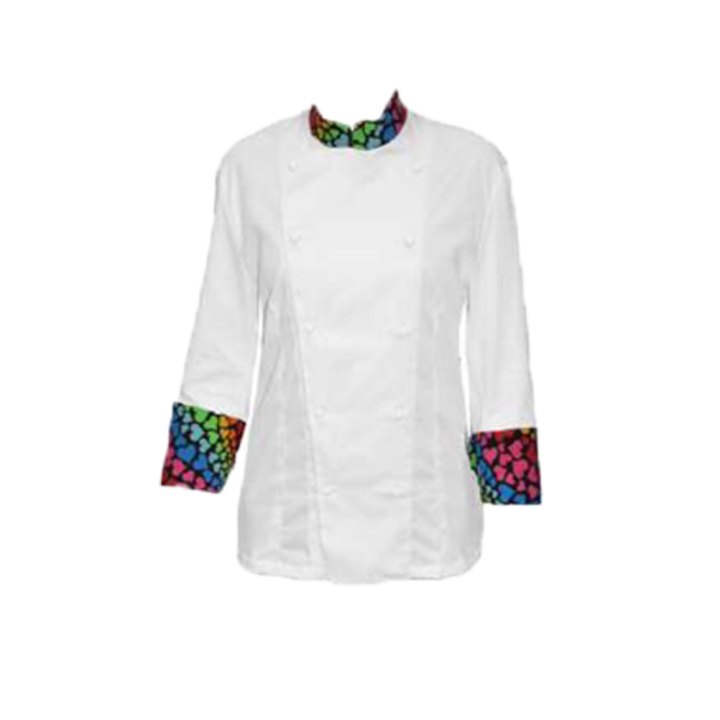 Divisa giacca donna lavoro cuoco ristorazione chef pizzeria made in Italy bar - Personalizzabile con il tuo logo