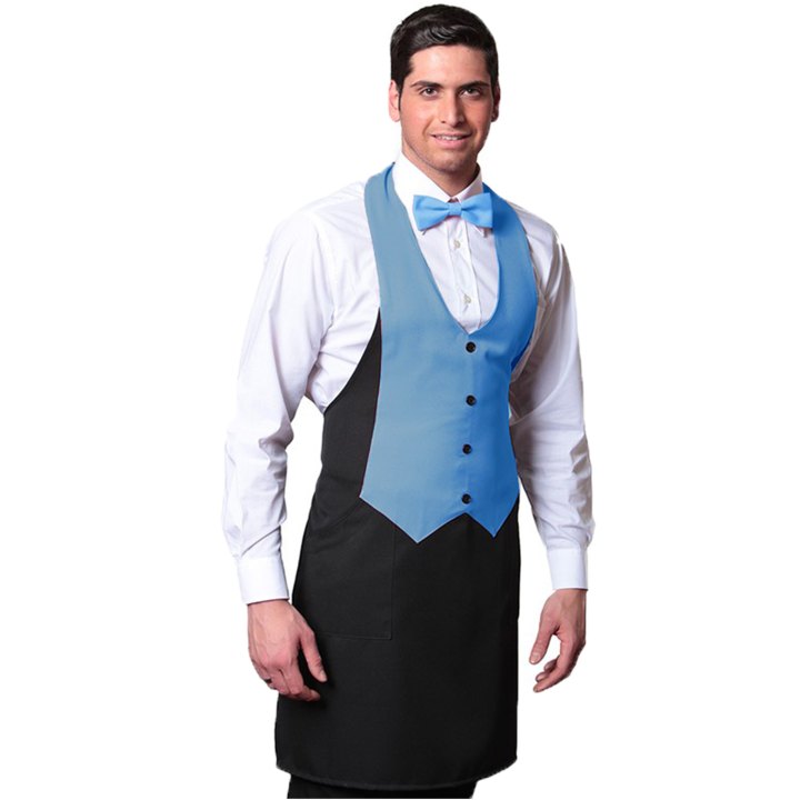 Grembiule gilet vineria bar caffetteria Bistrot Uomo made in italy caffe'