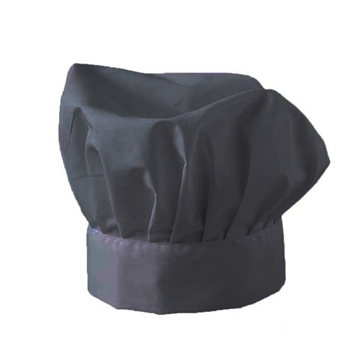 Cappello cuoco chef ristorazione cucina pizzaiolo pizzeria cotone colore bianco - Personalizzabile con il tuo logo