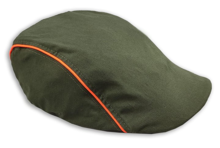 Coppola cappello berretto caccia profilo arancio alta visibilita' cinghiale