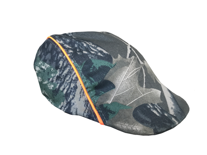 Coppola cappello berretto caccia profilo arancio alta visibilita' cinghiale