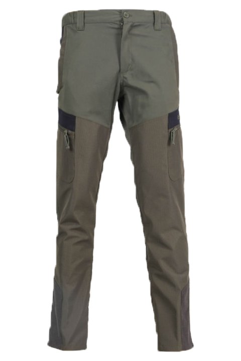 Pantalone pantaloni antistrappo elasticizzato teflon rinforzi caccia moto pesca