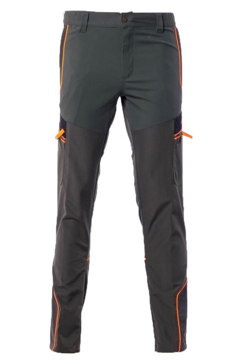 Pantalone pantaloni antistrappo elasticizzato teflon rinforzi caccia moto pesca