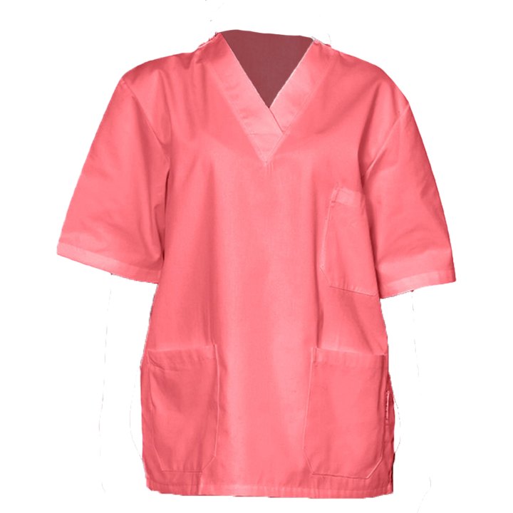 casacca sanitaria medicale infermiere blusa lavoro scollo a V vari colori uomo donna