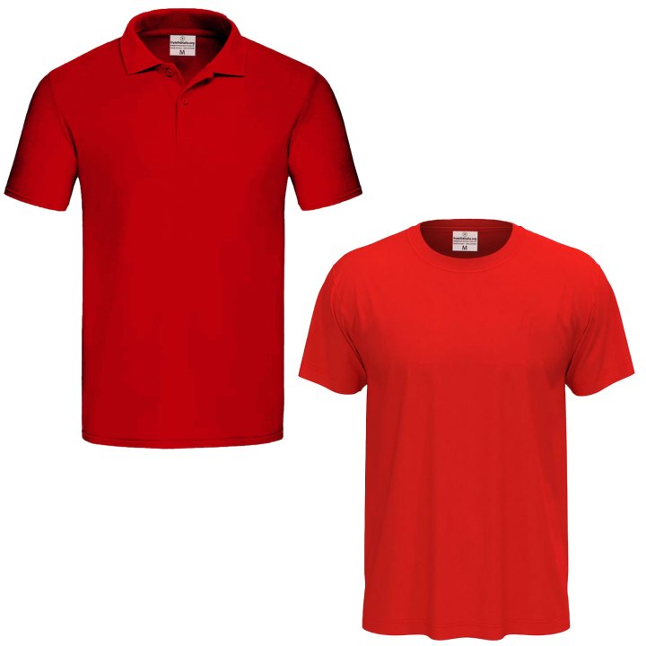 Kit Unisex Animatore T-shirt e Polo disponibili con varie taglie e colori