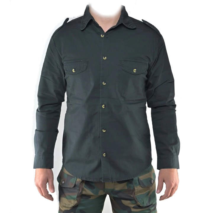 Camicia caccia montagna uomo cotone bottoni mimetica camouflge vari colori