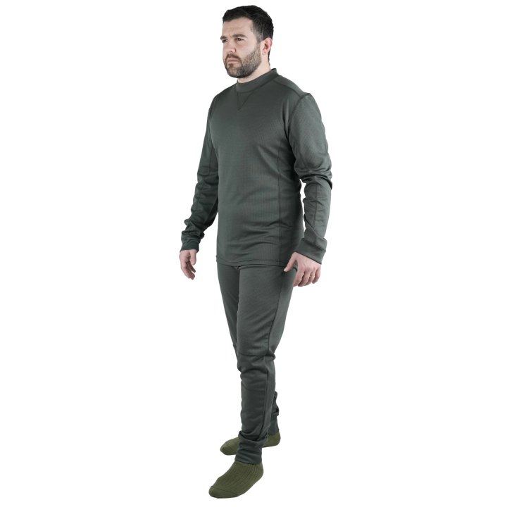 Completo set intimo uomo Elasticizzato Rifrangente Traspirante Antivento mutanda maglia