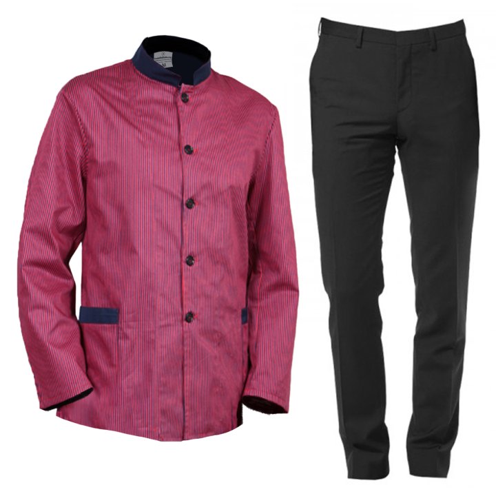 Uniforme Personalizzabile per Facchino e Bagagista con Giacca e Pantalone